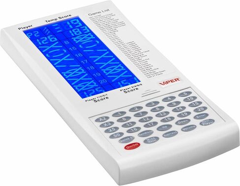 Viper ProScore Digital Dart Scorer Electronic Dartboard Scoreboard for Up to 8 Players, with 40 Games and 655 Game Options, Including Cricket and X01 in Kuwait