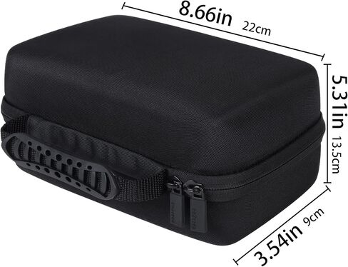 co2CREA Hard Case Compatible with Steel Tip or Soft Tip Darts, Holds 12 Darts and Extra Accessories, Built-In Storage Tubes and Pockets for Flights, Tips, Shafts in Saudi Arabia