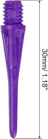 PATIKIL Plastic Dart Tips, 2BA Thread Soft Dart Replacement Plastic Tip Soft Tip Dart Accessories in Saudi Arabia