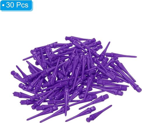 PATIKIL Plastic Dart Tips, 2BA Thread Soft Dart Replacement Plastic Tip Soft Tip Dart Accessories in Saudi Arabia