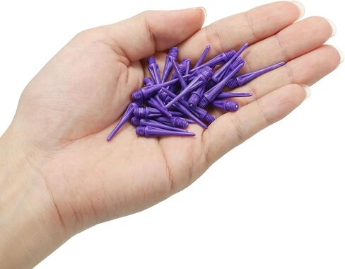 PATIKIL Plastic Dart Tips, 2BA Thread Soft Dart Replacement Plastic Tip Soft Tip Dart Accessories in Saudi Arabia