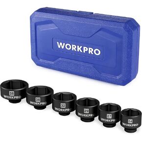 WORKPRO 27mm Oil Filter Socket Wrench, Oil Filter Removal Tool, Oil Filter Change Set, Ideal for Some Mercedes, Volkswagen, Hyundai, Kia, Minis, and Smart Car