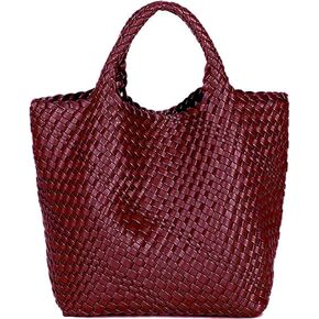Fashion Woven Bag Shopper Bag Travel Handbags and Purses Women Tote Bag Large Capacity Shoulder Bags
