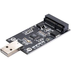 Chenyang Mini PCI-E mSATA to USB 3.0 External SSD PCBA Conveter Adapter Pen Driver Card with Case