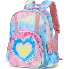 BTOOP Kids Backpack Girls School Backpacks Butterfly Preschool Kindergarten Toddler BookBag with Chest clip (Butterfly-Purple)