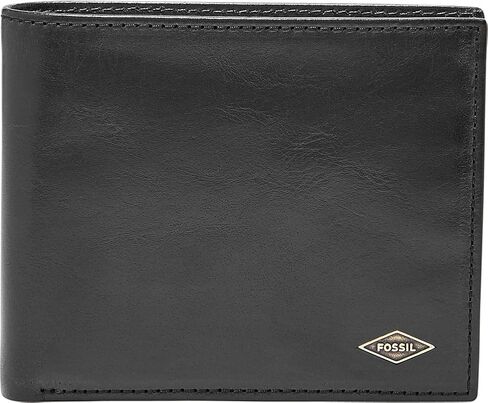 محفظة Fossil للرجال من جلد Ryan RFID-Blocking ثنائية الطي مع جيب للعملات المعدنية للرجال in Saudi Arabia