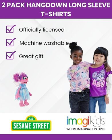 Sesame Street Elmo Girls 2 Pack T-Shirts Infant to Little Kid in Saudi Arabia