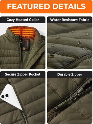 ORORO [Upgraded Battery] Women's Heated Vest with Battery Pack in Saudi Arabia