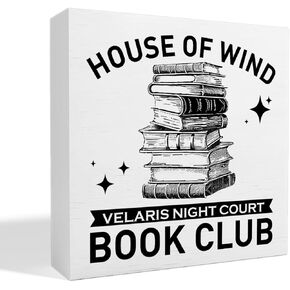 Book Lover Decor Wooden Box Sign, Bookworm Nerd Bookish Librarian Desk Decoration Home Bedroom Office Bookshelf Decor, Reader Book Lover Gifts for Men Women Teens Girls Boys, So Many Books Little Time
