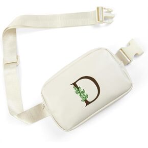 Belt Bag Fanny Pack for Girls Initial Letter Belt Bag, Birthday Christmas Gift for 8 9 10 11 12 13 14 15 Year Old Girls, Personalized Trendy Stuff Birthday Gifts for Girls-M
