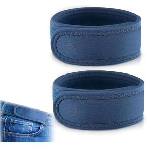BeltBro Pro for Men and Women Elastic No Buckle Invisible Belt Patented Metal Free TSA Soft Adjustable Side Tactical Belt