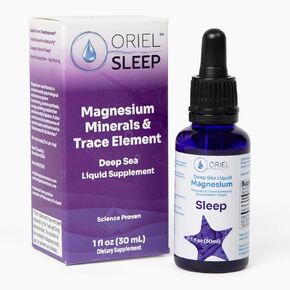 Magnesium Deep Sea Liquid Drops for Balance | With Other Trace Minerals | Rapid Absorption | Supports Normal Electrolyte Balance, Muscle Function, Nervous System Function | 30 mL | 30 Day Supply