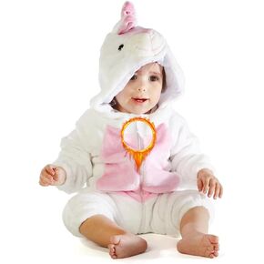 M&M SCRUBS Animal Cosplay Outfits Infant Costume Boys Girls Winter Romper