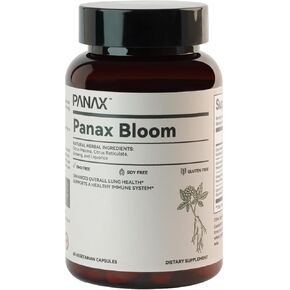 Natural Herbal Ingredients Capsules | Enhance Overall Lung Health, Support A Healthy Immue System | Ginseng, Citri Maxima, Citri Reticulata, & Liquorice | 60 Vegetarian Capsules