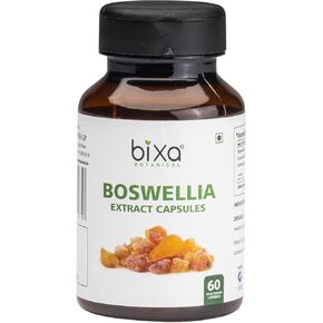 bixa BOTANICAL Ayurvedic Natural Herbal Supplement Boswellia Serrata Extract Pure Premium Quality 65% Boswellic Acid (450 Mg 60 Veg Capsules) | Better Bone Health