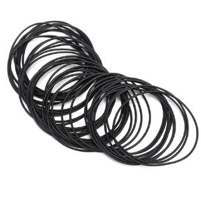 Watch Back Cover Seal Gaskets, 500PCS/Bag Different Sizes O Ring Rubber Seal Watch Repairing Tool Replacement O-Rings for Watchmakers and Watch Repairing Workers (0.7)