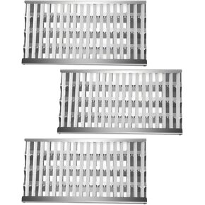 Grill Replacement Parts, Stainless Steel Heat Plate Shield Deflector, DCS Radiant Tray Ceramic Rod Complete Burner Cover for Select BGB48-BQAR、BGA48-BQRN、DCS36E-BQARN、BG27-BQL、BGB36-BQAR、DCS48DS-BQRN