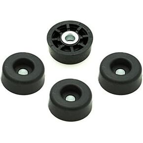 Set of 4, Air Compressor Rubber Feet Foot Mount Vibration Pads For Many Pressure Washers, Compressors, Generators