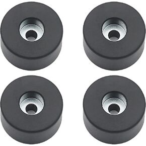 4 Pack 192310GS Anti Vibration Foot Pad Isolator Rubber Bumper fits Coleman Powermate Sanborn 094-0026 E106661 Compressors Generators Pressure Washers