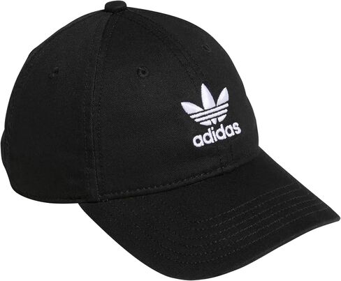 قبعة adidas Originals للأطفال للأولاد والبنات من القطن المغسول بمقاس مريح بشريط خلفي in Saudi Arabia
