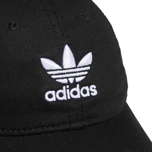 قبعة adidas Originals للأطفال للأولاد والبنات من القطن المغسول بمقاس مريح بشريط خلفي in Saudi Arabia
