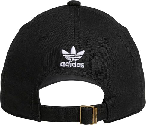 قبعة adidas Originals للأطفال للأولاد والبنات من القطن المغسول بمقاس مريح بشريط خلفي in Saudi Arabia