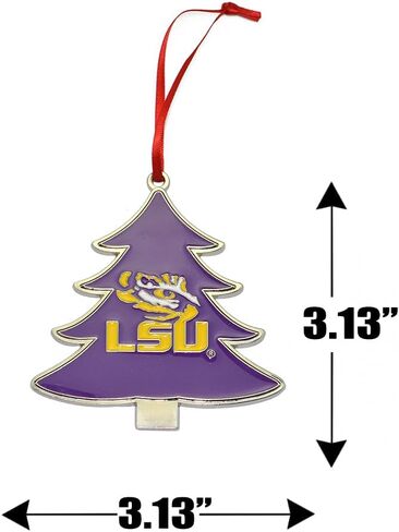 Tennessee Volunteers Tree Shaped Metal Christmas Ornament in Saudi Arabia