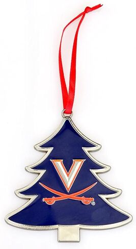 Tennessee Volunteers Tree Shaped Metal Christmas Ornament in Saudi Arabia