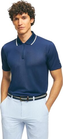 Brooks Brothers Men's Performance Stretch Short Sleeve Pique Golf Polo Shirt in Saudi Arabia