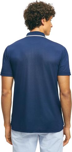 Brooks Brothers Men's Performance Stretch Short Sleeve Pique Golf Polo Shirt in Saudi Arabia