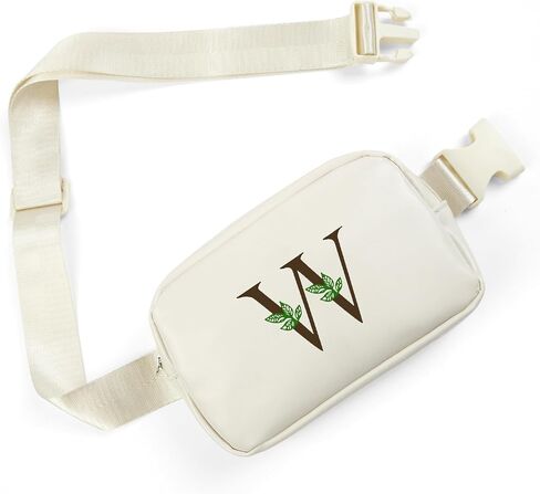 Belt Bag Fanny Pack for Girls Initial Letter Belt Bag, Birthday Christmas Gift for 8 9 10 11 12 13 14 15 Year Old Girls, Personalized Trendy Stuff Birthday Gifts for Girls-M in Saudi Arabia