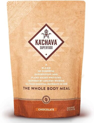 Ka’Chava All-In-One Nutrition Shake Blend, 85+ Superfoods & Nutrients, Meal Replacement, Greens Plant-Based Superfood Powder Protein Drink, Digestive Enzymes & Probiotics, Vegan Dairy Gluten Free, 2lb in Saudi Arabia