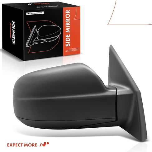 A-Premium Driver Side Power Door Mirror - Compatible with Hyundai Tucson 2005 2006 2007 2008 2009 - Heated Manual Folding Black Outside Rear View Mirror in Saudi Arabia