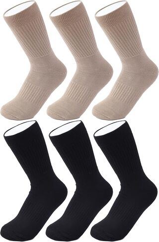 ABITO Men's Socks Quarter Length Soft Cusioning Base Arch Grip, Cotton in Saudi Arabia