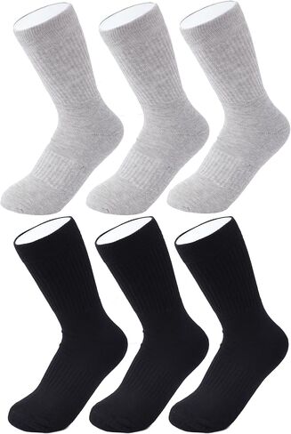 ABITO Men's Socks Quarter Length Soft Cusioning Base Arch Grip, Cotton in Saudi Arabia