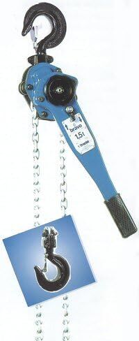Tractel Lever Chain Hoist | 1/2 Ton (1000 lbs) Capacity | 20 ft Lift & Pull Length | Professional Grade Ratchet Puller with ANSI B30.21 & OSHA Industrial Standards | Bravo 19662 in Saudi Arabia