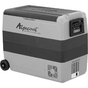 Alpicool LGT50 Dual Temperature Control 12 Volt Refrigerator 53 Quart Portable Car Fridge Freezer (-4°F~68°F) for Truck, RV, Boat, Camping and Travel