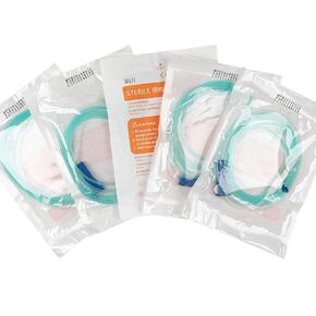 5PCS Disposable Dental Implant Irrigation Tubes (W&H) - Sterile 2.5m Tubing Compatible with W&H IMPLANTMED, Ideal for Implant Surgery