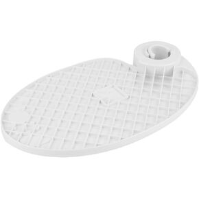 Dental Chair Dental Chair Attachments White Plastic Dental Plastic Post Mounted Tray Table Chair Accessories in Saudi Arabia