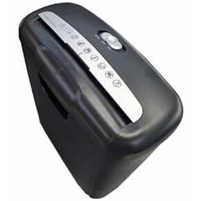 Commercial Office Shredder, 6-Sheet Strip Cut Home Office Shredder Paper Destroy Heavy-Duty Cd DVD Credit Card