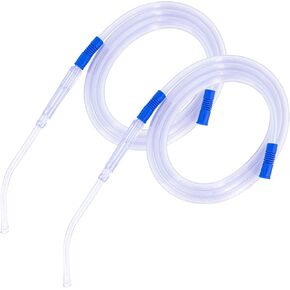 Yankauer Oral Suction Tip & Tubing Vented - 2 Pack