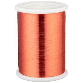 Remington Industries 42SNSPR 42 AWG Magnet Wire, Enameled Copper Wire, 1.0 lb, 0.0026" Diameter, 51313' Length, Red