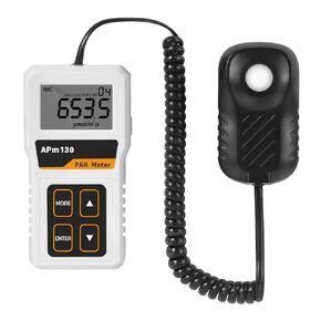 Quantum PAR Meter for led Grow Lights,High Precision PPFD Meter with 400-700nm Range