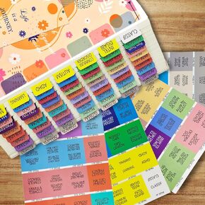 Index Tabs for DSM-5, Laminated and Color-Coded, 80 DSM-5 Tabs in Total, with Alignment Guide and Bookmark