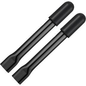 Gisafai 1 Pair of Wheelchair Brake Handle Extensions Medical Wheelchair Transport Chair Brake Handle Extension Wheelchair Brake Extenders for Wheelchair Accessories Parts (Black,6.2 Inch)