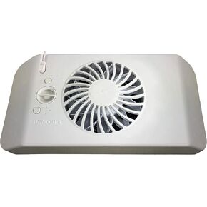 Suncourt Equalizer HC600 EZ8 معزز فتحة تهوية مكيف الهواء الكهربائي الذكي لغرفة النوم، معزز تسجيل التيار المتردد الموفر للطاقة، تدفق هواء محسن لتحسين التدفئة والتبريد الداخلي، أبيض