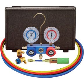Mastercool (89660-PRO5) R134a Manifold Gauge Set , Blue