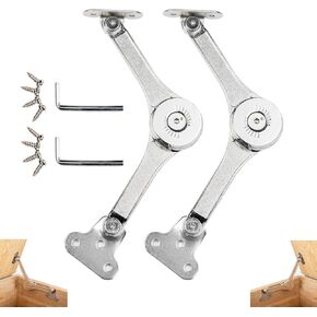 Toy Box Hinges Soft Close - Lid Support Hinges Heavy Duty, Soft Close Hinges for Chest Toy Box, Chest Hinges Support 50lb/2pcs (APFFSY)