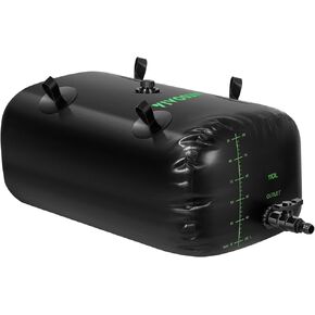 VIVOSUN 400 L/106 Gal Water Bladder, Foldable and Portable Water Storage Bag for RV, Camping, Garden Watering, Agricultural Irrigation, Drought Resistance, Firefighting
