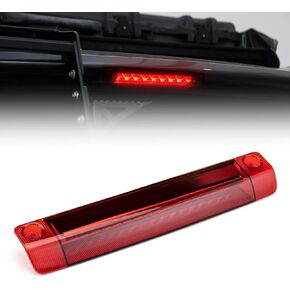Third Brake Light for Toyo-ta 4Runner Highlander Prius Sienna, Rear Center High Mount Stop Light, 3rd Brake Light Smoked Rear Cab LED Brake Light, 4Runner Accessories - Smoked Lens